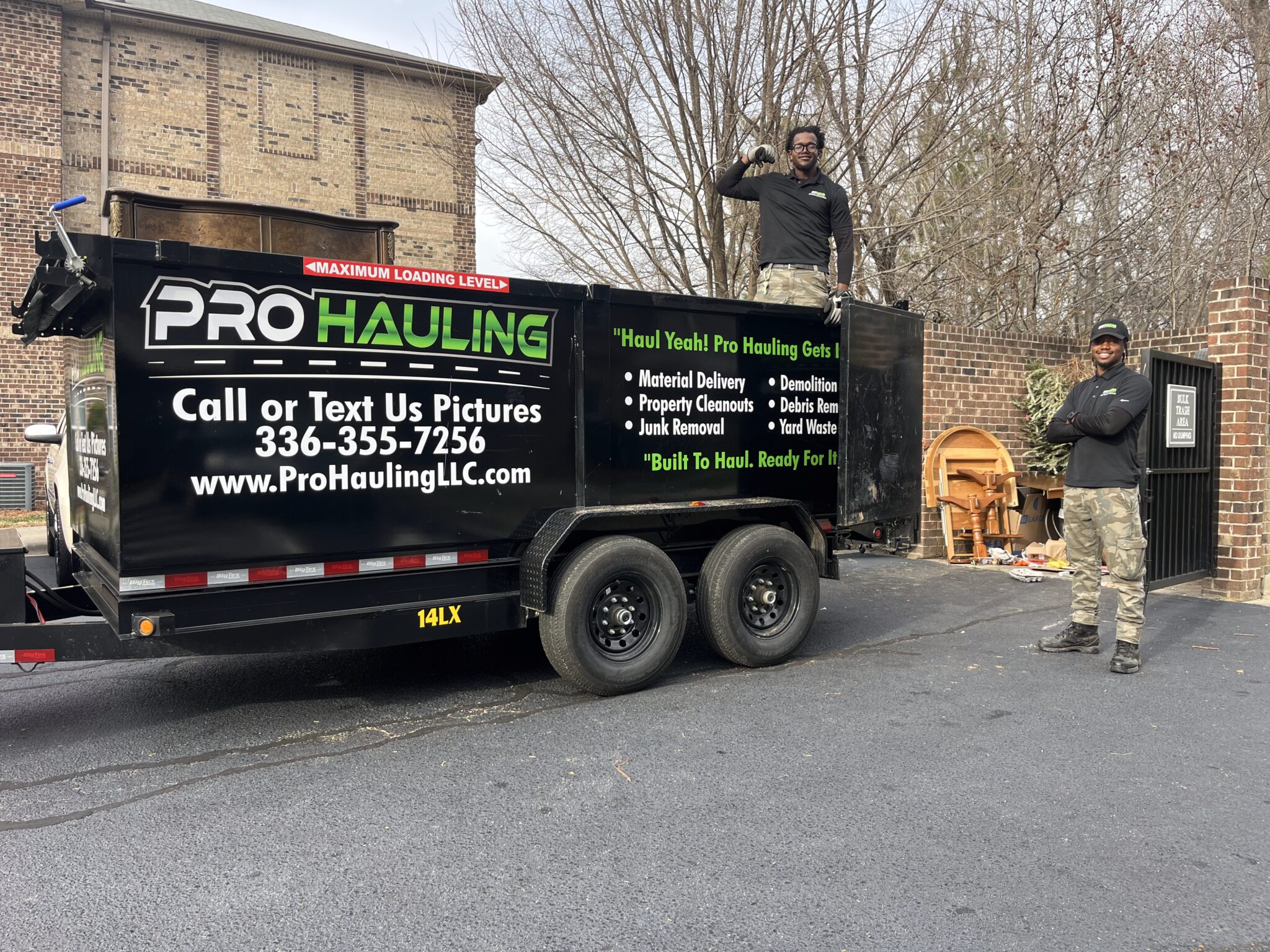 Pro Hauling Junk Removal and Light Demolition Services